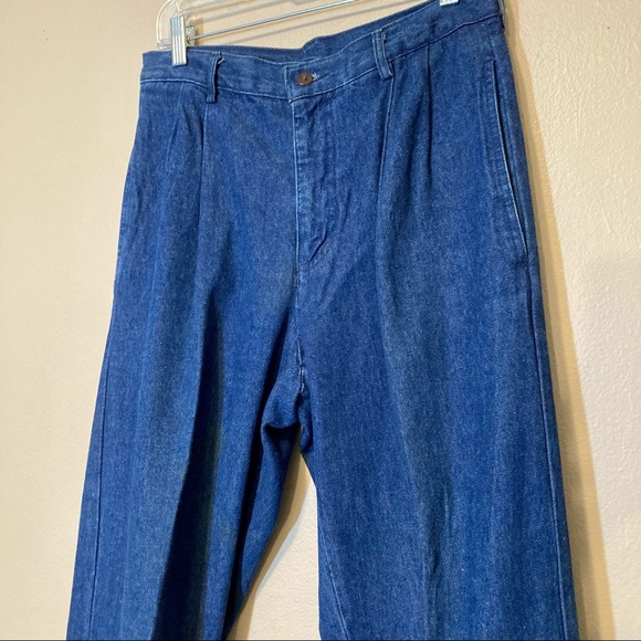 Vintage 90s Gap High Waist Mom Denim Trouser Jeans 30” waist 30” Inseam 32” - Picture 3 of 14